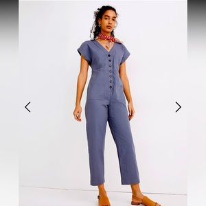 Cape sleeve jumpsuit madewell